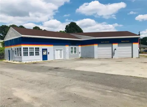 Automotive Service Building with Two Bays