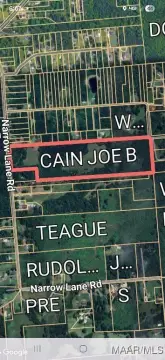 Land on Narrow Lane Road