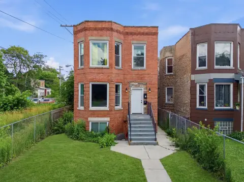 Gut-Renovated Brick Two-Flat with Garden Unit