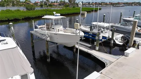 Deep-Water Marina Boat Slip