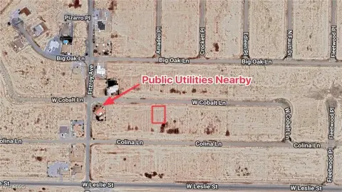 Pahrump Land with Utilities Nearby