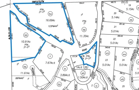 Foothill Land With Dual Frontage