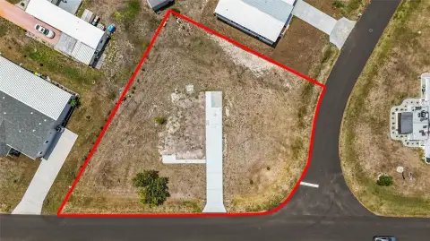 Corner Lot in 55+ Community