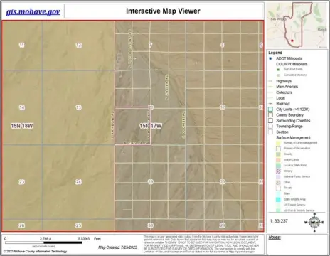 Yucca, AZ Vacant Land