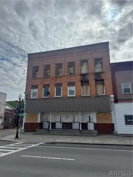 Fire-Damaged Mixed-Use Property