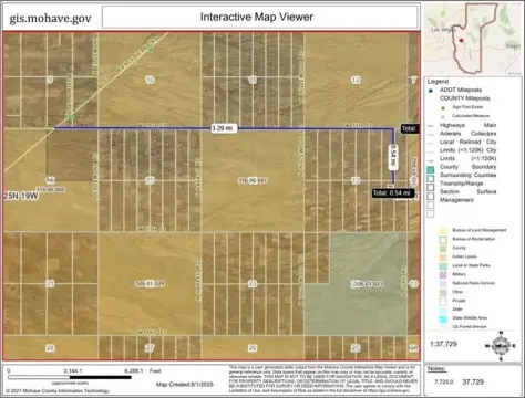 Land in Dolan Springs, AZ
