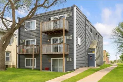 Six-Unit Apartment Building with Balconies