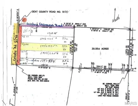Wooded Residential Acreage with Easements