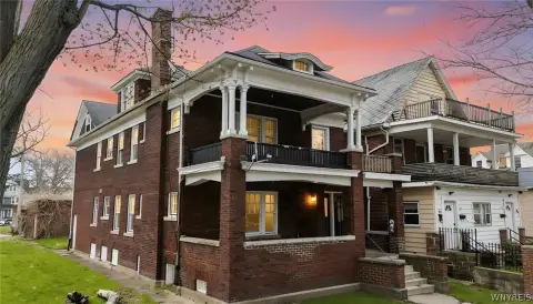 Brick Duplex with Two Units