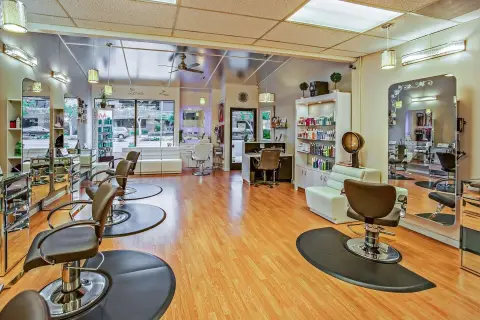 Hair Salon with Four Styling Stations