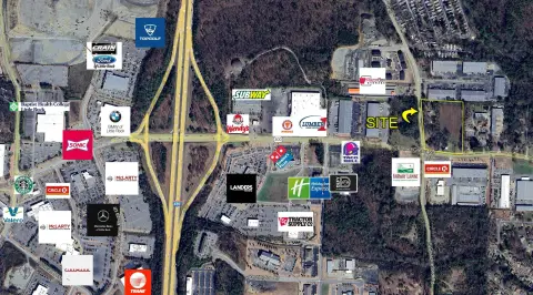 Signalized Corner Commercial Land