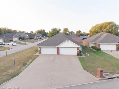 Brick Duplex with Garages