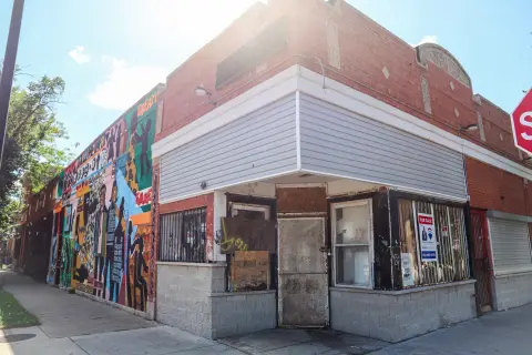 Corner Storefront Retail/Office Building
