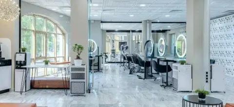 Two-Level Beauty Salon