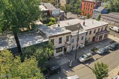 Mixed-Use Building with Bar