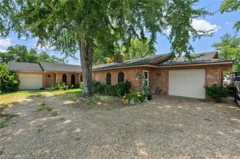 Brick Duplex with Attached Garages