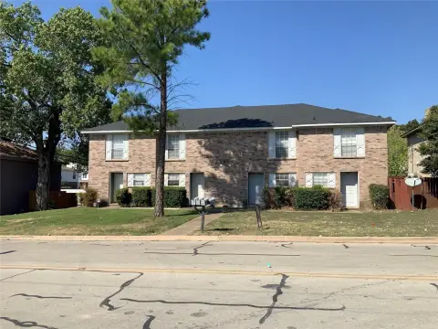 Brick Four-Unit Quadplex