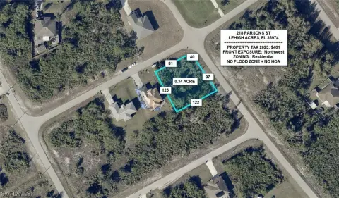 Lehigh Acres Corner Lot