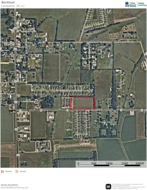Prime Commercial Land in Maurice, LA