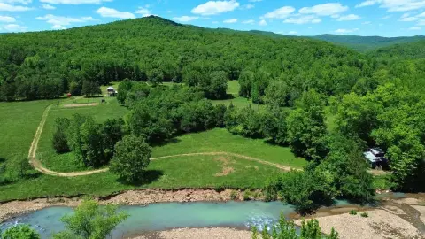 Scenic Land with Creek Frontage