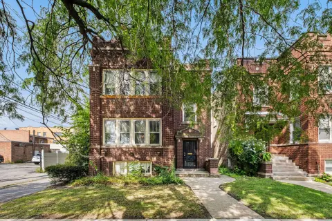 Brick Two-Flat with Garage