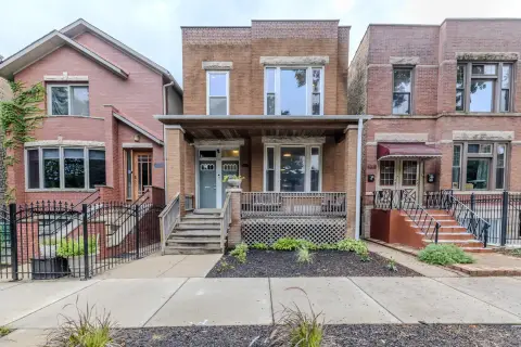 Brick Two-Unit Building