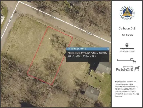 Vacant Land in Battle Creek