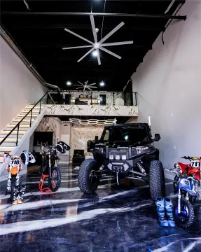 Loft-Style Garage Suite with Mezzanine