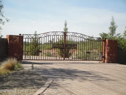 Gated Ranch Land with Springs