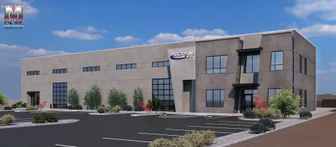 Industrial Flex Building with Secured Yard