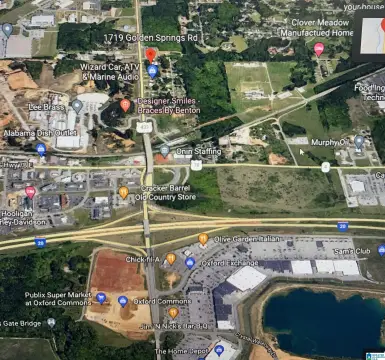 Commercial Land in Oxford, Alabama