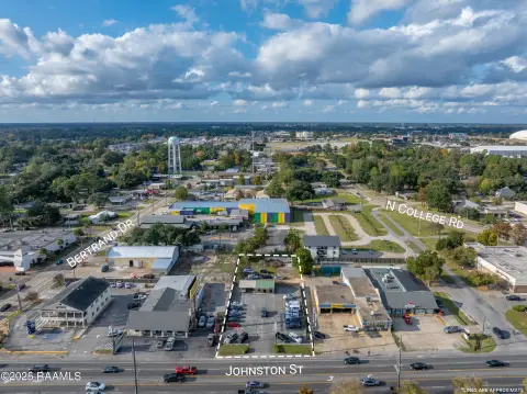 Paved Commercial Land with Office
