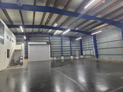 Warehouse with Covered Loading Dock