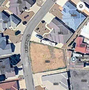 Residential Land in 55+ Community