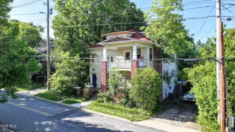 Brick Duplex with Balconies