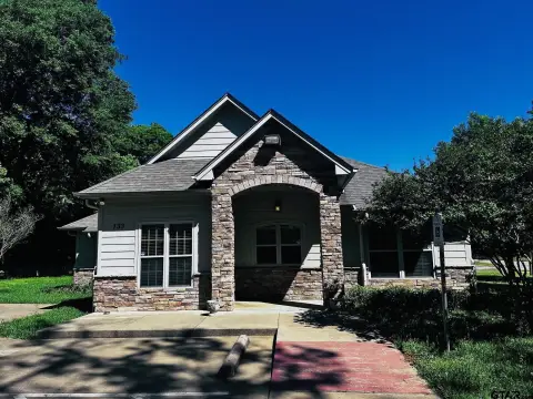 Office Building with Solar Panels