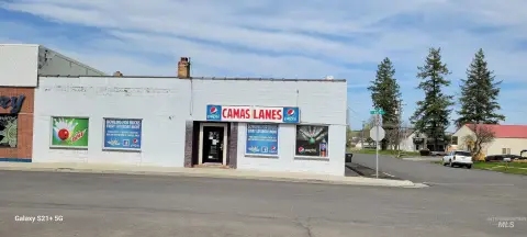 Bowling Alley with Wood Flooring