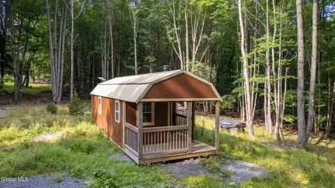 Wooded Hunting Land with Custom Shed