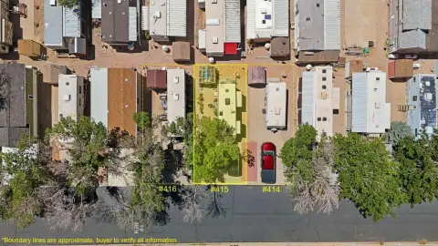 Foothills RV Park Lot with Full Hookups