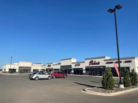 Retail Center with Metal Roof