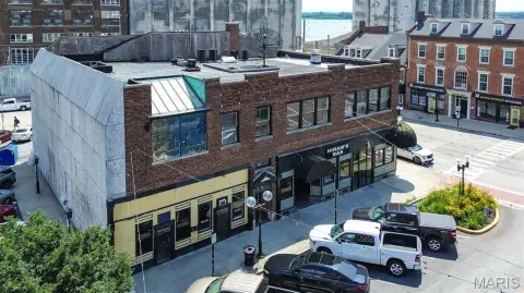 Mixed-Use Building with Three Storefronts
