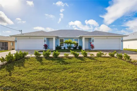 Waterfront Duplex in Cape Coral
