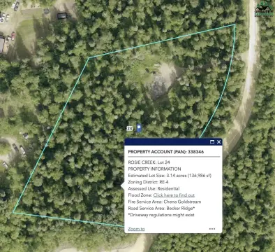 Fairbanks Land with Building Potential