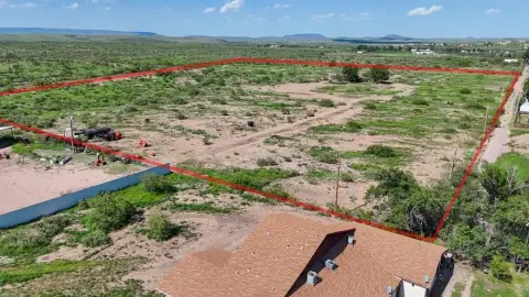Fenced Development Land