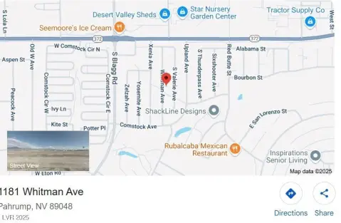 Residential Land in Pahrump, NV