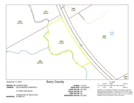 2.37 Acres in Mount Airy