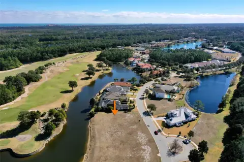 Homesite with Lake and Golf Views