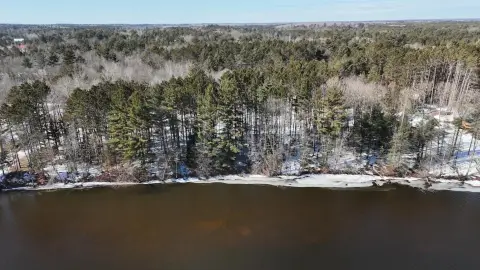 Waterfront Land with Wooded Shoreline