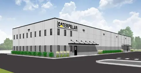 Kalamazoo Warehouse with Cranes