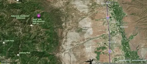 Red Bluff Land with Views